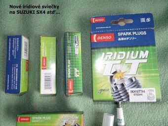 Predám úplne nové irídiové sviečky na SUZUKI a iné autá.