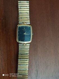 Vintage Raymond Weil Geneva 104 18K Gold Link galvanicky pok - 1