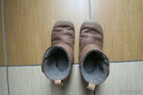 Detské zimné barefoot topánky - 1