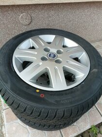 Alu disky Fiat R14 + zimné pneu