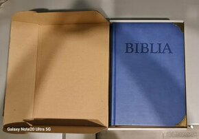 Biblia - modrá