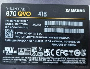 SSD Samsung 870 QVO, 4TB