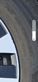 Elektrony vw touareg 235/65 r18