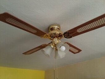 luster, ventilátor