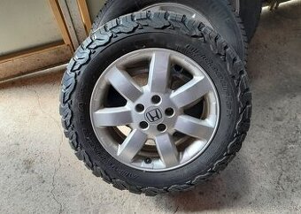 Predám disky 5x114 R17 + offroad pneu BF GOODRICH