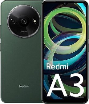 Xiaomi Redmi A3 3GB/64GB Forrest Green –nerozbalený + záruka