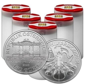 Predám strieborné mince Wiener philharmoniker