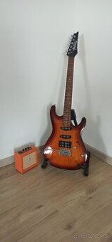 Gio Ibanez GSA 60 BS Sunburst + Orange Crush Mini