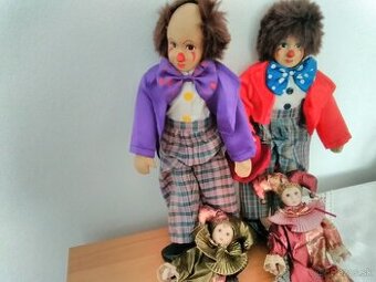 Klaun babiky keramicke hlava nohy ruky