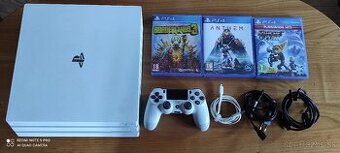 Ps4 pro 1tb+hry