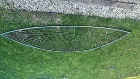 Plotové pole alebo pergola 530 x 145 cm - 1