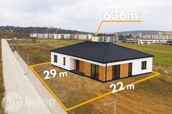 TOP - stavebný pozemok 636 m2 - Nové Mesto n/V
