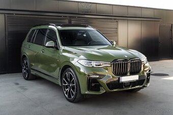 BMW X7 xDrive 40d Individual Alcantara Vzduch DPH