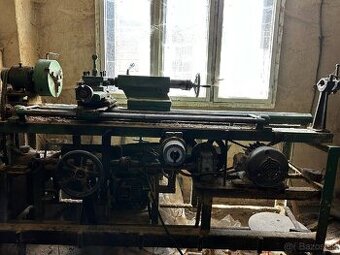 Sústruh – dielenský, funkčný, s elektromotorom a prevodovkou