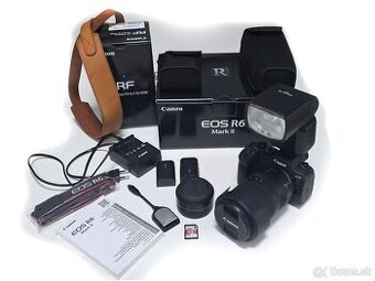 Canon EOS R6 Mark II + RF 24–240mm + blesk EL-5 – TOP stav