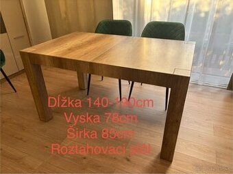 Jedálenský stôl, rozkladací, sektorový nábytok