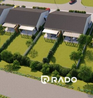 RADO | IBA U NÁS POZEMOK na stavbu DOMOV 1000 m2, Lehnice