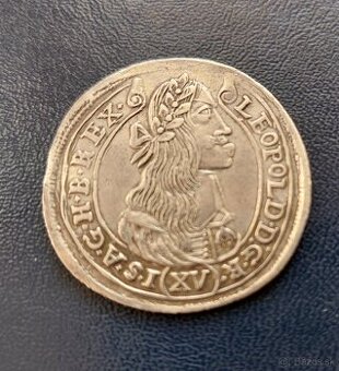 XV grajciar Leopold I. 1676 top stav