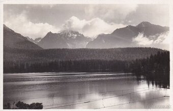 Staré pohľadnice Vysoké Tatry, Solisko, Štrbské Pleso