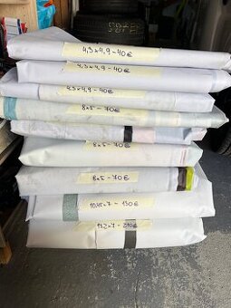 PVC plachty, zelty na zakrývanie