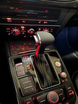 AUDI kozena perforovana paka radenia - volic automatu