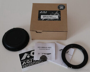 Bajonet-adaptér Fantasea - AOI, QRS-01-AD1 na podv. objektív