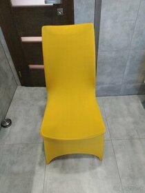 Žlté návleky na stoličky