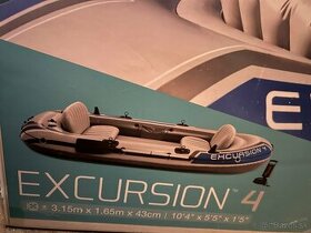 Nový nevybalený čln Intex Excursion 4 set