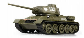 Tank T-34-85 1:43 (Štyria tankisti a pes)