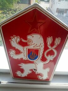 Smaltovana tabuľa Československý znak