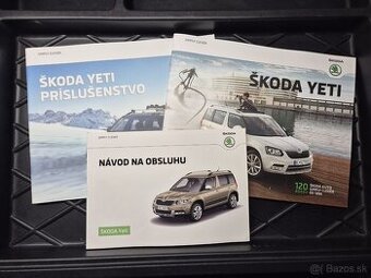 PREDÁM ORIGINÁLNY NÁVOD NA OBSLUHU ŠKODA YETI