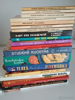 Darujem kuchárske knihy