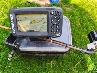 KolibriK-240T+sonar Lowrance hook4x