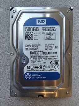 WD 3,5" HDD 500GB - 1