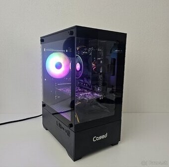 Herný PC Ryzen 5500 GTX 1070ti 8GB RAM 16 GB