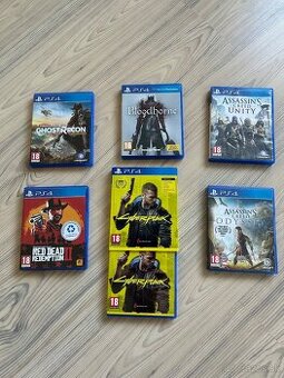 Predám hry na PS4 - Všetko spolu