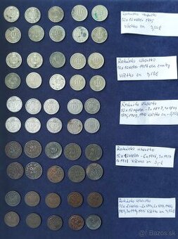 Zbierka mincí - Rakúsko Uhorsko - nové položky