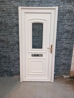 Plastové dvere č.94. 95x200cm P