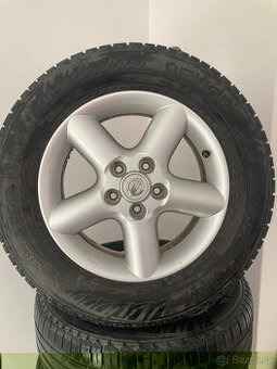 Hliníkové disky NISSAN a pneu NOKIAN 215/65 R16, 50 €/ks