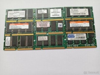 predám ram (pamäte) pre staré notebooky DDR (DDR1)