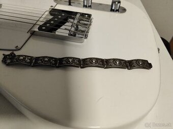 Predám strieborný starožitný naramok