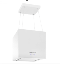 NOVÝ a NEPOUŽITÝ digestor ostrovčekový biely Klarstein