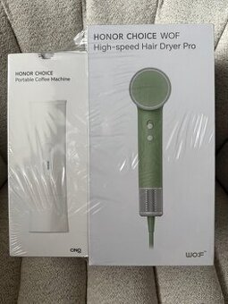 Sušič vlasov/fén Honor & Prenosný kávovar Honor