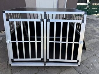 Prepravka do auta dvojbox z odnímateľnou stenou