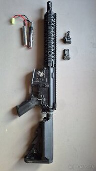 Airsoft MK18 E&C 445 FPS + 4 zásobníky - TOP stav - 140€