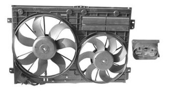Škoda Octavia II Ventilátor chladiča.