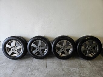 ‼️Alu disky DEZENT 16" +❄️zimné pneu DUNLOP 215/65 R16