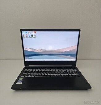 Herný notebook Lenovo Ryzen 5800 RTX 3060 RAM 16 GB 165 HZ