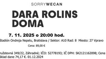 Dara Rolins 7.11.2025