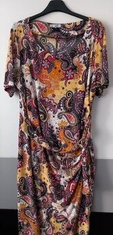 PEKNÉ FAREBNÉ ŠATY veľ.44/46